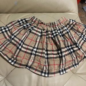 Burberry kids skirt size 4